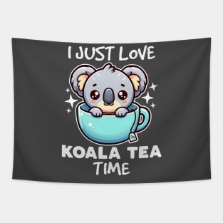 I Just Love Koala Tea Time Tapestry