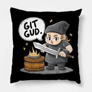 Git gud Pillow