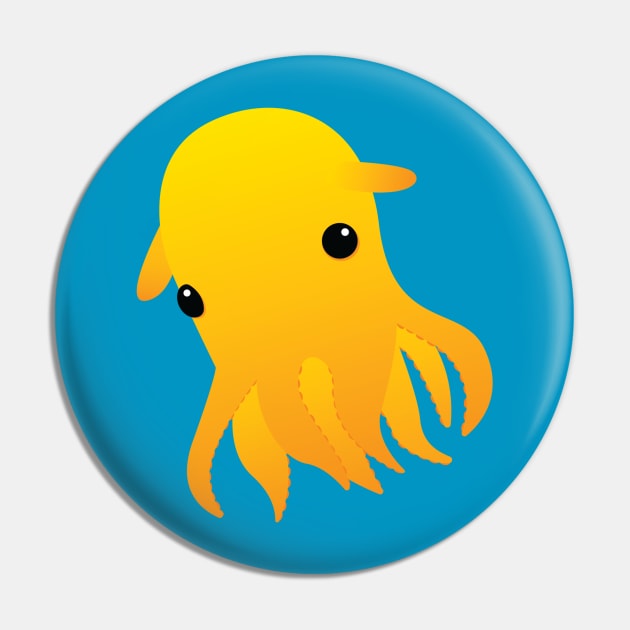 Dumbo Octopus Pin by TheArtArmature