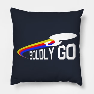 Boldly Go Pillow