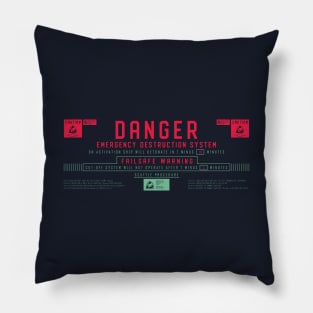 Nostromo Self Destruct Pillow