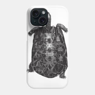 Tortoise Nature Drawing Phone Case