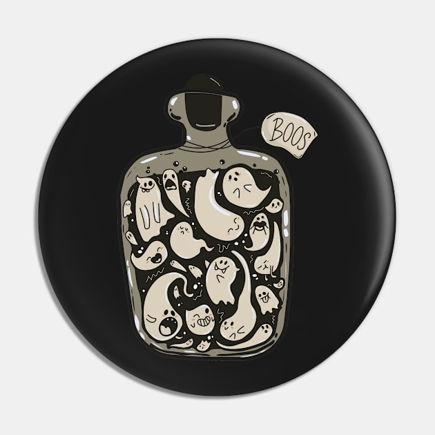 Halloween Jar Of Boos Pin by WeStarDust