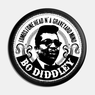 Bo Diddley Pin