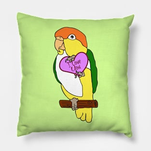 I love you - caique Pillow