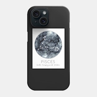 Pisces Zodiac Moon Constellation Phone Case