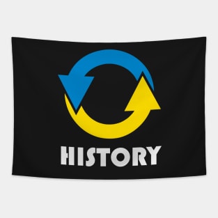 History Repeating, USA With Ukraine, Stop War In Ukraine Tapestry
