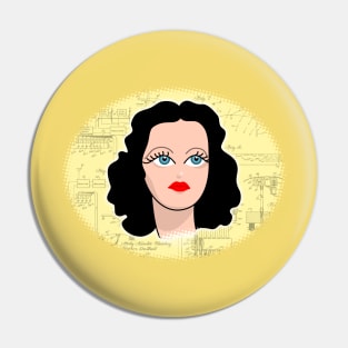 Hedy Lamarr Pin