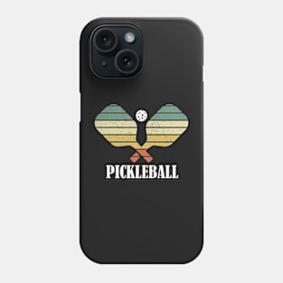 Pickleball Vintage Distressed Retro Player Phone Case