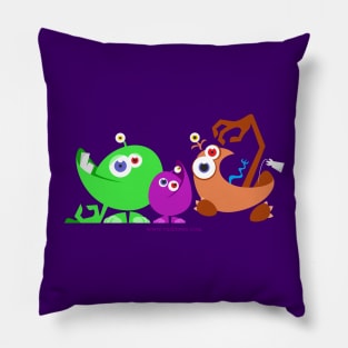 Don't monster yourself! Pillow