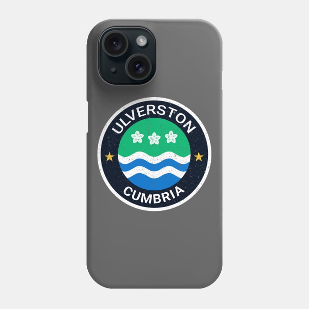 Ulverston - Cumbria Flag Phone Case by CumbriaGuru