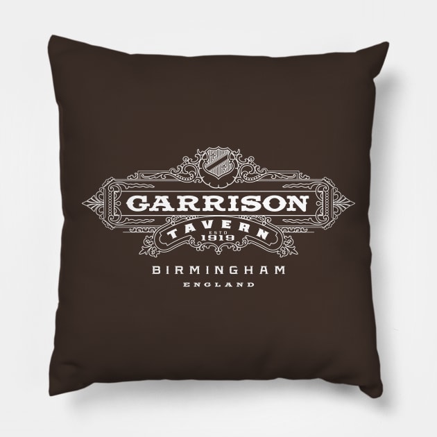 Garrison Tavern Pillow by MindsparkCreative