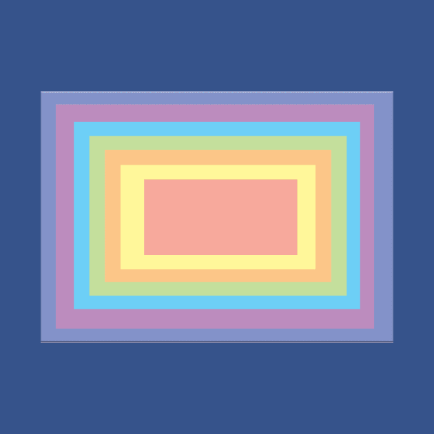 Colorful rectangle design by PandLCreations