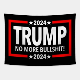 Trump 2024 No More Bull Tapestry