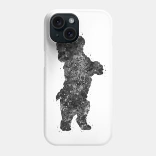 Bichon frise breed black and white Phone Case