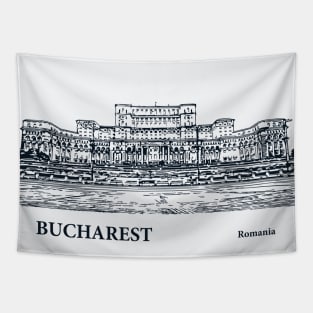 Bucharest - Romania Tapestry