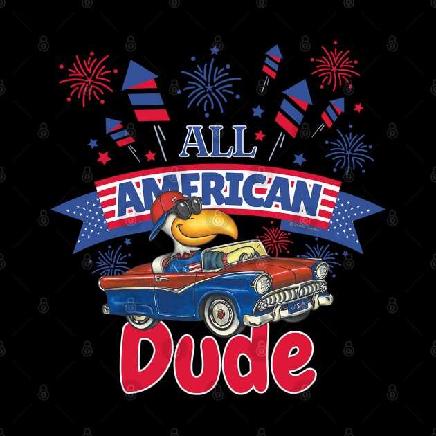 All American Dude by Danny Gordon Art