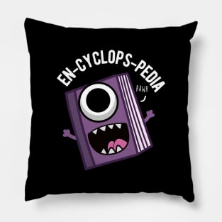 En-cyclops-pedia Funny Encyclopedia Pun Pillow