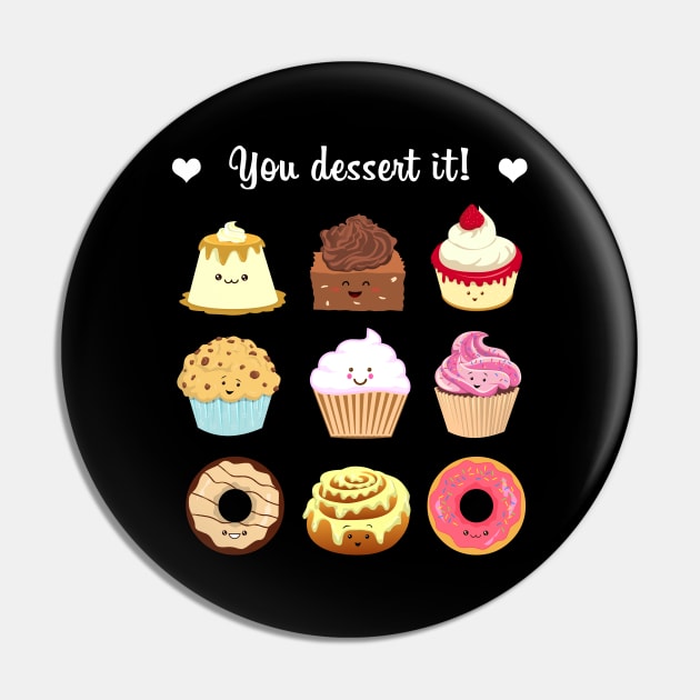 Treat Yoself Pin by AnishaCreations