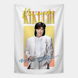 Momoko Kikuchi  // Retro 80s Fan Art Design Tapestry