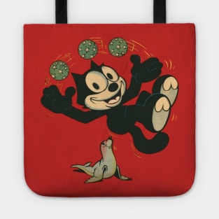 Felix The Cat - Playing Ball || Vintage Tote