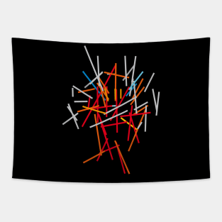 Abstract horror Tapestry