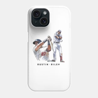 Austin Riley Atlanta Sketch Phone Case