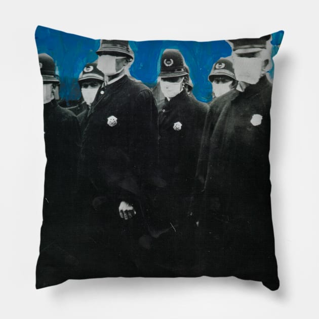 1918 Pandemic Pillow by Go Ask Alice Psychedelic Threads