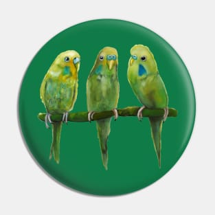 Budgerigar Pin