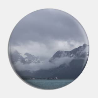 Alaska. Kenai Fjords. Mountains. Pin