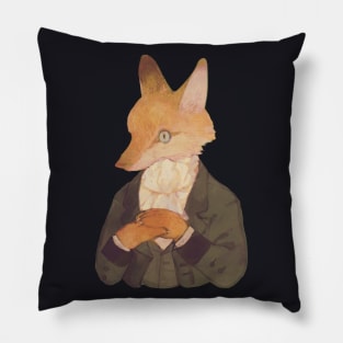 Fox gentleman Pillow