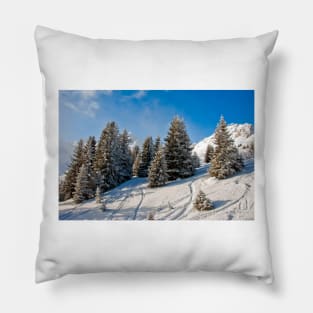 Courchevel 3 Valleys French Alps France Pillow