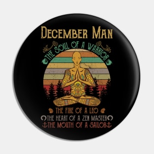 Yoga December Man Pin