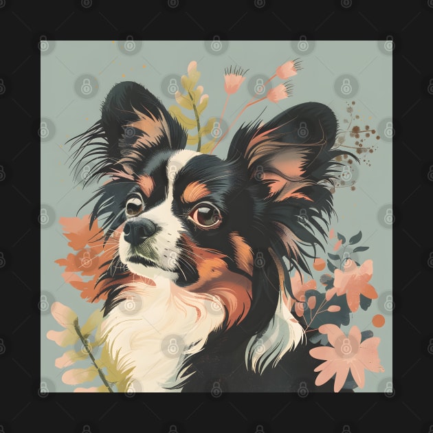 70s Papillon Vibes: Pastel Pup Parade by NatashaCuteShop