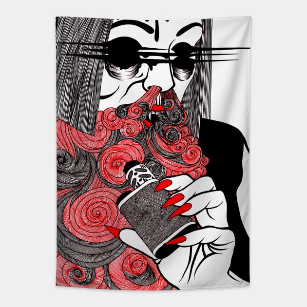 Vaping Tapestry by FUN ART