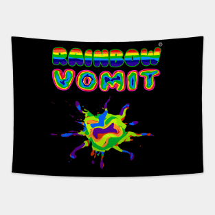 Rainbow Vomit (Design 3) Tapestry