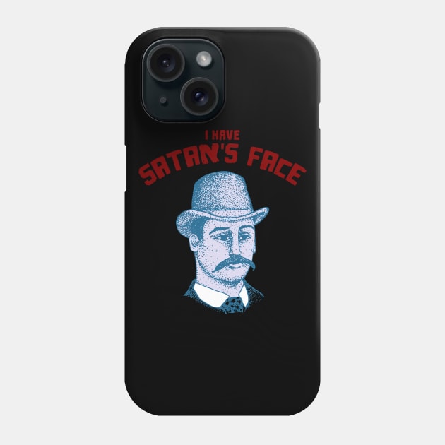 Holmes - Satan's Face Phone Case by AlinaPlesia