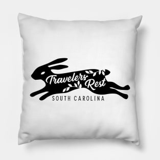 Travelers Rest South Carolina Tourist Souvenir Pillow