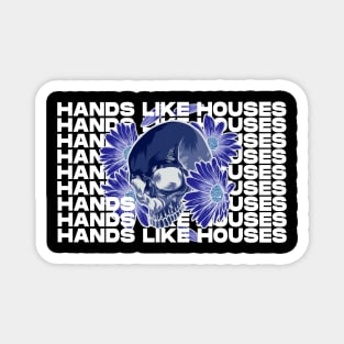 Hands and Houses Magnet