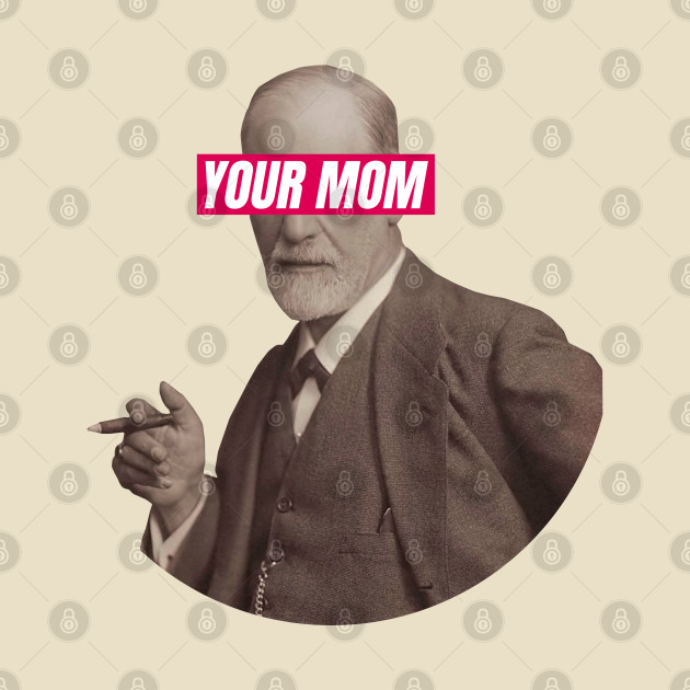 Freud - Your Mom Eyes - Philosophy - Phone Case