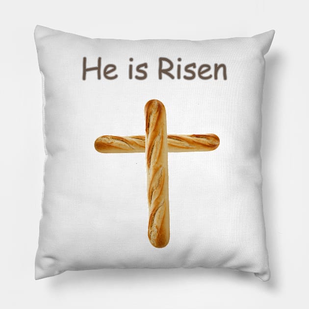 He Is Risen - Community reference Pillow by ematzzz