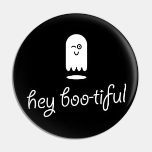 Hey Boo-tiful Ghost Pin