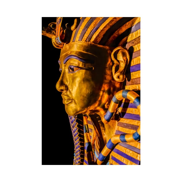 King Tutankhamun funerary mask by GrahamPrentice