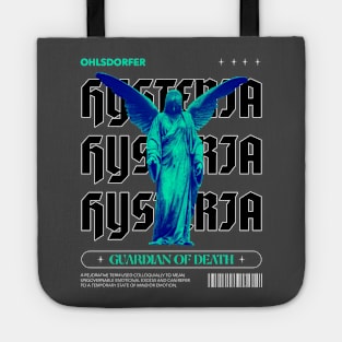 hysteria angel of death statue sculpture Tote