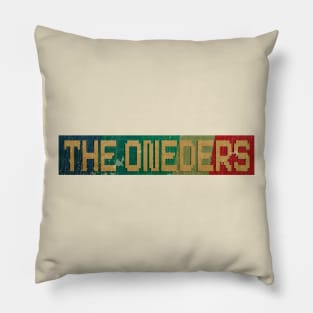 THE ONEDERS  - RETRO COLOR - VINTAGE Pillow