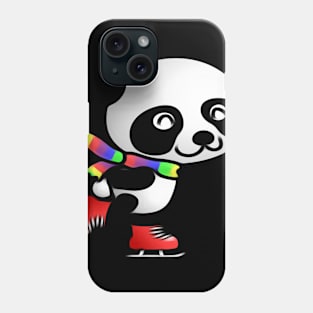 panda, t-shirt, kids, girly, cute, winter Phone Case