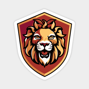 lion shield Magnet