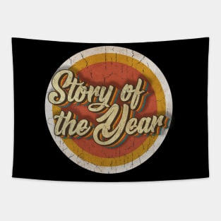 circle vintage Story of the Year Tapestry