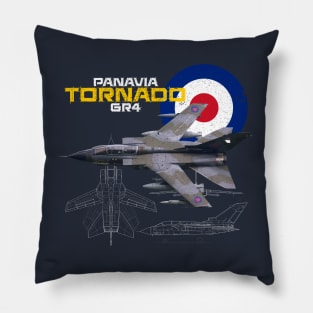 British Panavia Tornado GR4 (dark) Pillow