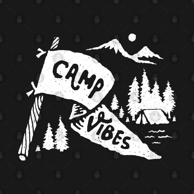 Camp Vibes (for Dark Color) by quilimo